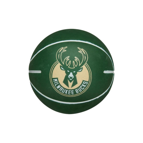 Wilson Mini Μπαλάκι μπάσκετ NBA Dribbler Milwaukee Bucks